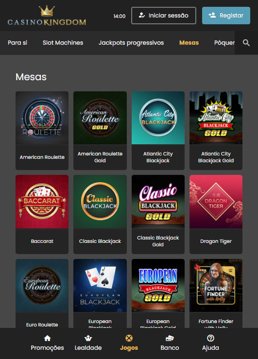 Casino Kingdom Aplicativo iPad