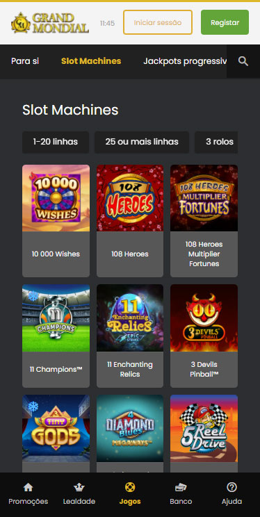 Grand Mondial Casino Aplicativo Android