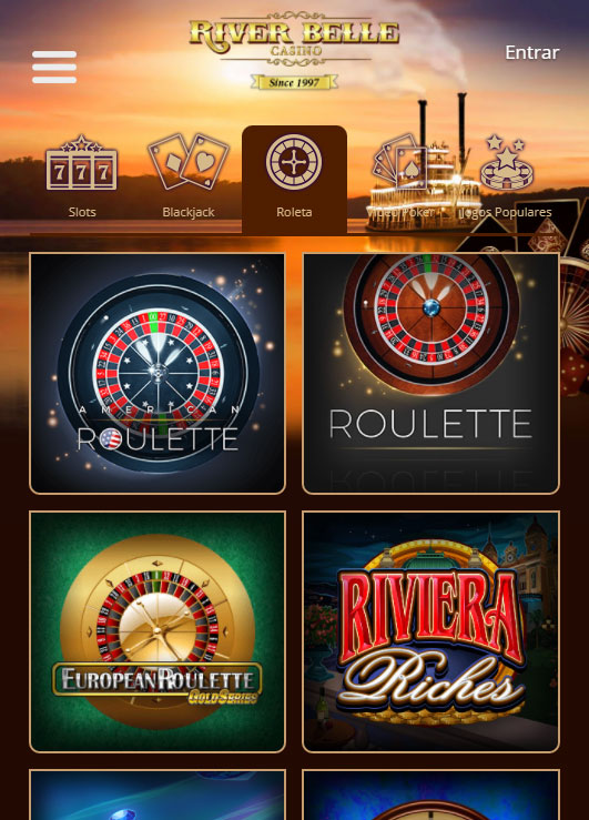 River Belle Casino Aplicativo iPad