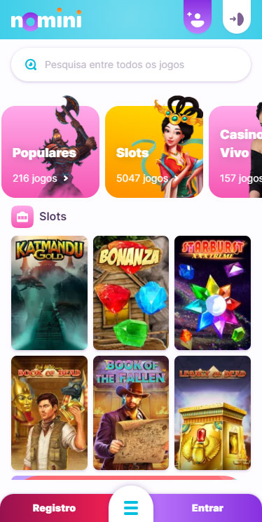 Nomini Casino Aplicativo Android