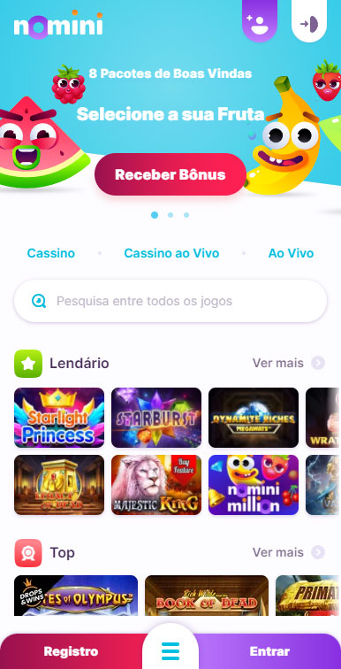 Nomini Casino Aplicativo iPhone