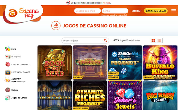 BacanaPlay Casino Brasil