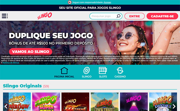 Slingo Casino Brasil
