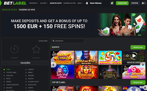 BetLabel Casino Brasil